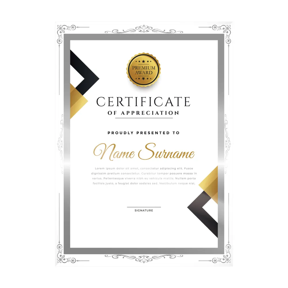 玻璃A4獎狀框證書相框-桂冠銀 歷史價格詳細信息