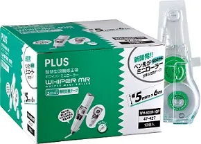 PLUS【Mini Roller】智慧型修正替換帶--藍色10入裝(6mm x6M) 歷史價格詳細信息