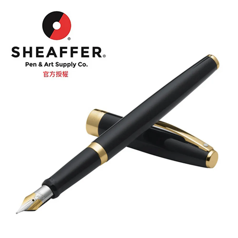 SHEAFFER 9471 戰斧系列 黑桿金夾 原子筆 E2947151 歷史價格詳細信息