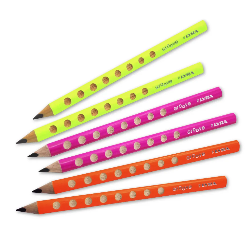 【德國LYRA】Groove三角洞洞鉛筆6入-螢光 習字 上學用品 文具（LAVIDA官方直營） 歷史價格詳細信息