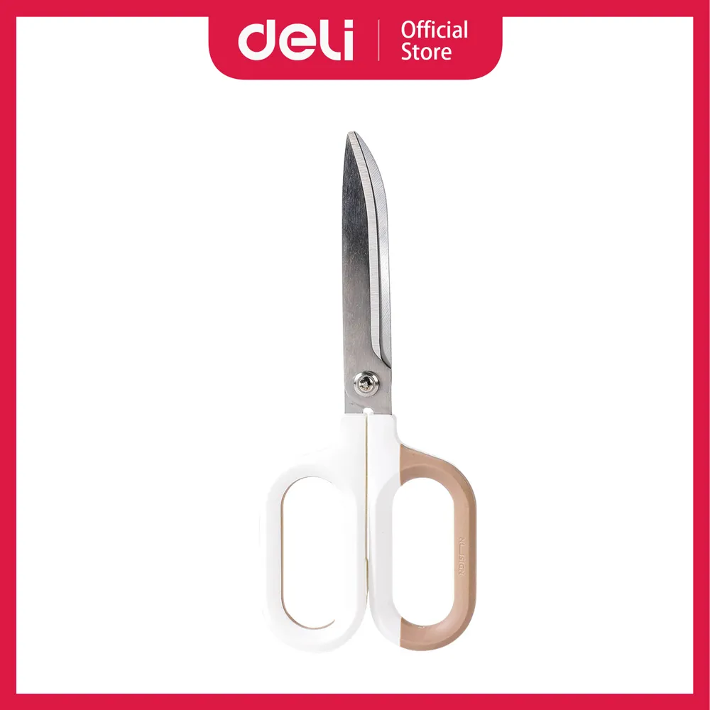 【Deli得力】NU SIGN省力跳色剪刀/ENS055/180mm/藍色 歷史價格詳細信息