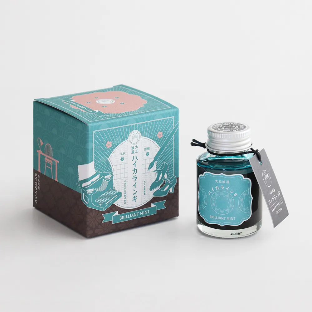 【寺西化學】大正浪漫鋼筆墨水 40ML 深夜蘇打 (TRH-40ML-T72) 歷史價格詳細信息