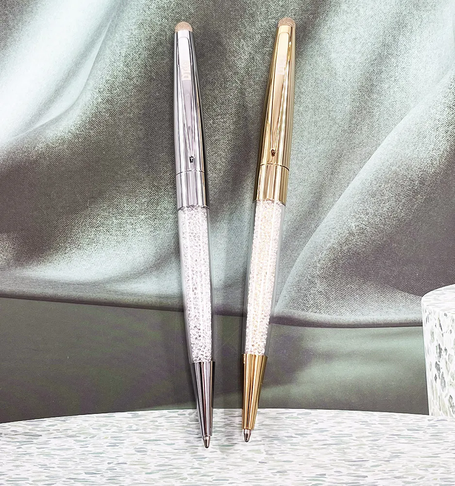 【DT&CREATION】 晶瑩剔透國王水晶原子筆 玫瑰金 - 附項鍊 歷史價格詳細信息