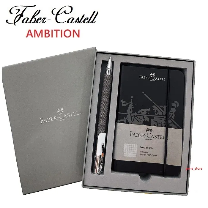 Faber-Castell 成吉思汗AMBITION 高級天然椰木鋼筆+筆記本禮盒組(筆蓋可刻字) 歷史價格詳細信息