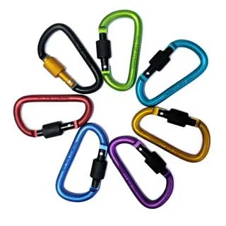 (4入)(7.5cm)彩版 加鎖扣硬度強化D型環 鑰匙圈 相機包 吊飾掛勾 D字扣環 背包扣 歷史價格詳細信息