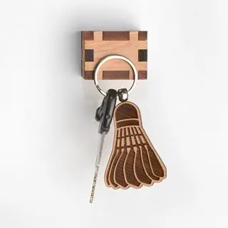 芬多森林 台灣檜木羽球鑰匙圈 鑰匙圈吊飾 客製化鑰匙圈 客製化吊飾 鑰匙圈環 鑰匙扣 木製鑰匙圈 歷史價格詳細信息
