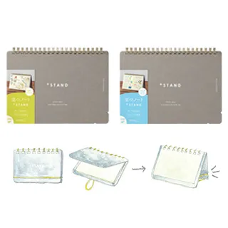 日本 MIDORI《+STAND 桌曆型筆記本》 A5 size｜明進文房具 歷史價格詳細信息