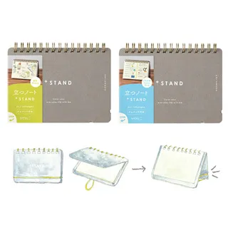 日本 MIDORI《+STAND 桌曆型筆記本》 A5 size｜明進文房具 歷史價格詳細信息