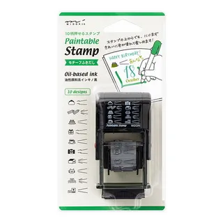 日本 MIDORI《Paintable Stamp 迴轉印》貓咪款 歷史價格詳細信息