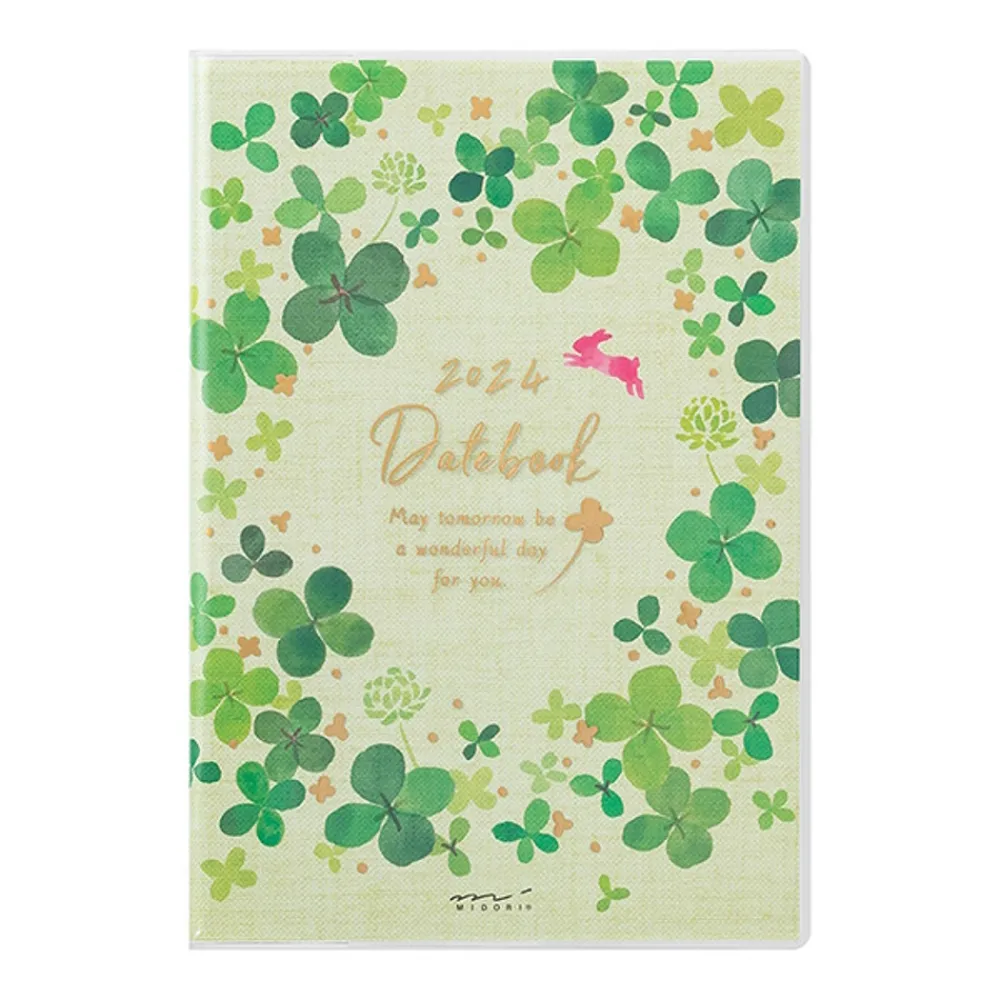 日本 MIDORI《2024 Pocket Diary 手帳 - 幸運草》B6 週間橫式 歷史價格詳細信息