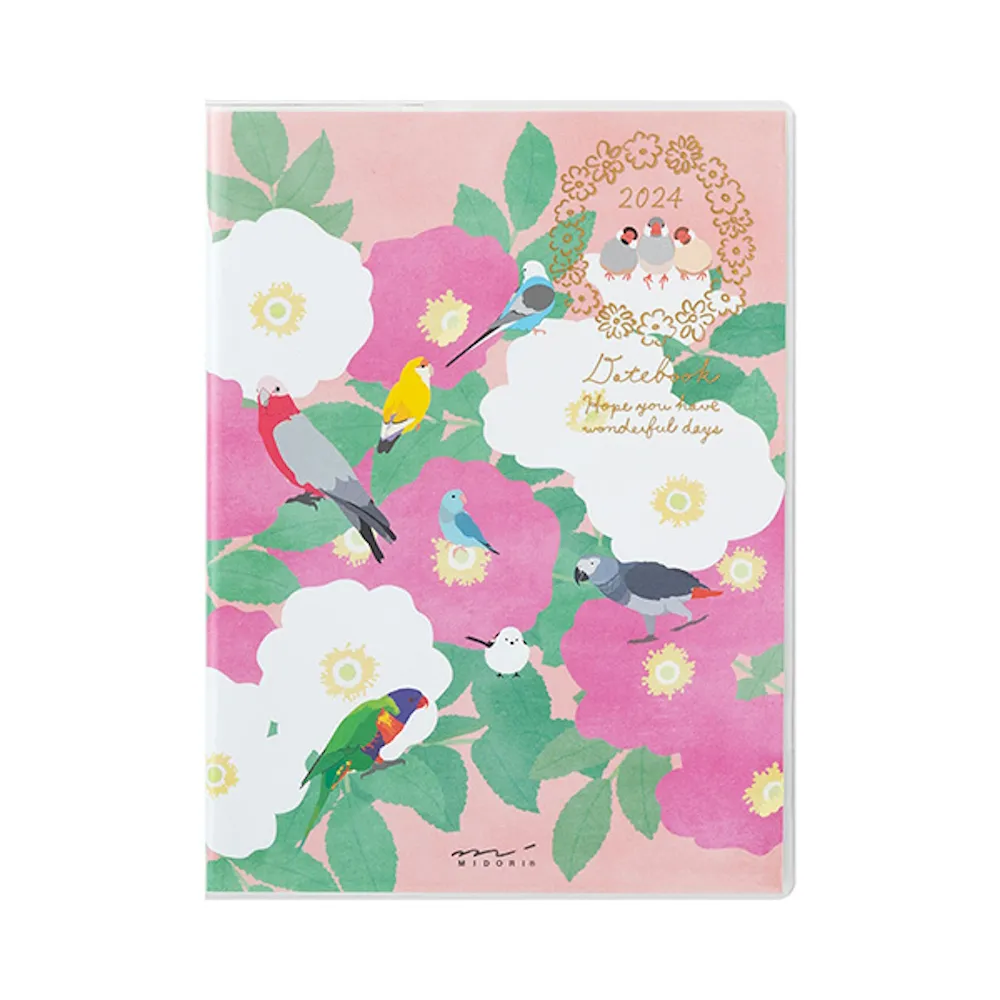 日本 MIDORI《2024 Pocket Diary 手帳 - 小鳥》Slim 月間 歷史價格詳細信息