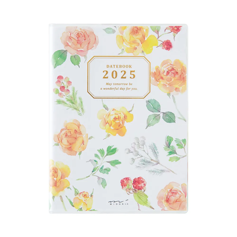 日本 MIDORI《繡花封面連用日記》5 年連用 / 米色 歷史價格詳細信息