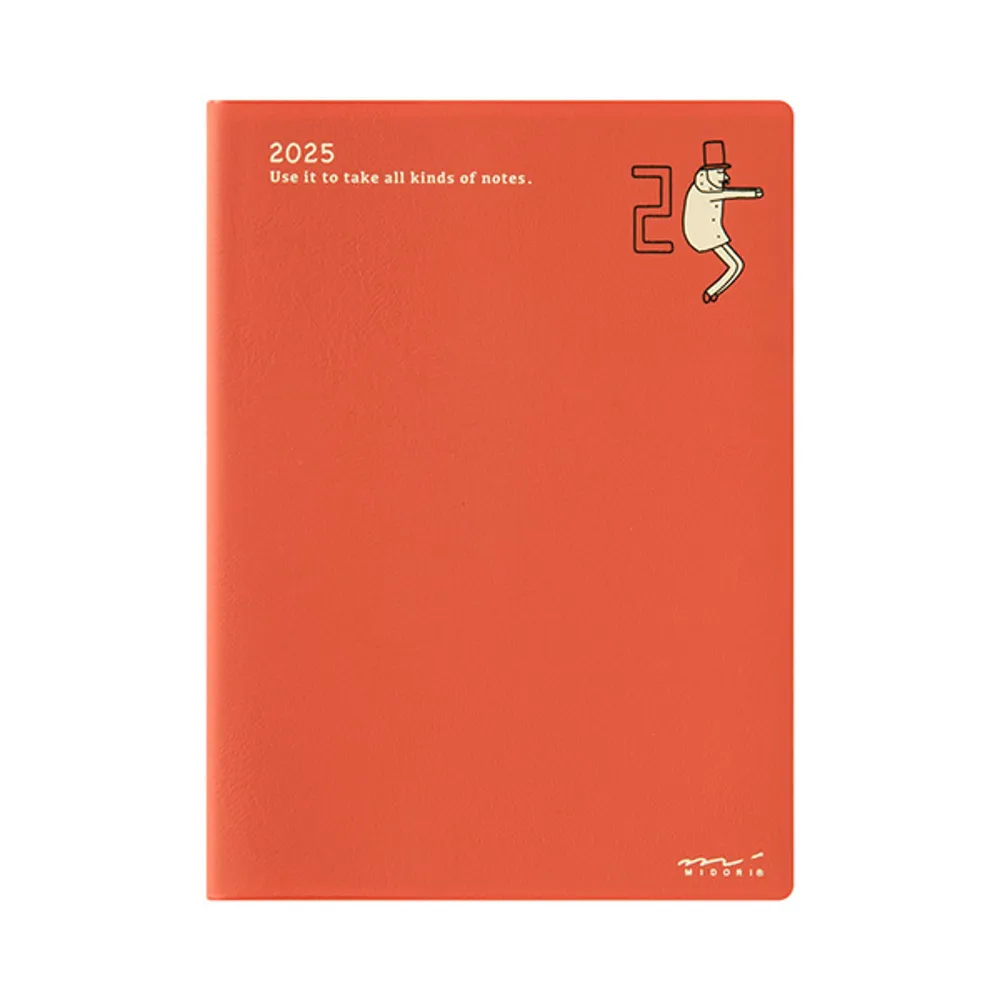 MIDORI《2025 Pocket Diary 手帳 - 歐吉桑》B6 週間橫式 歷史價格詳細信息