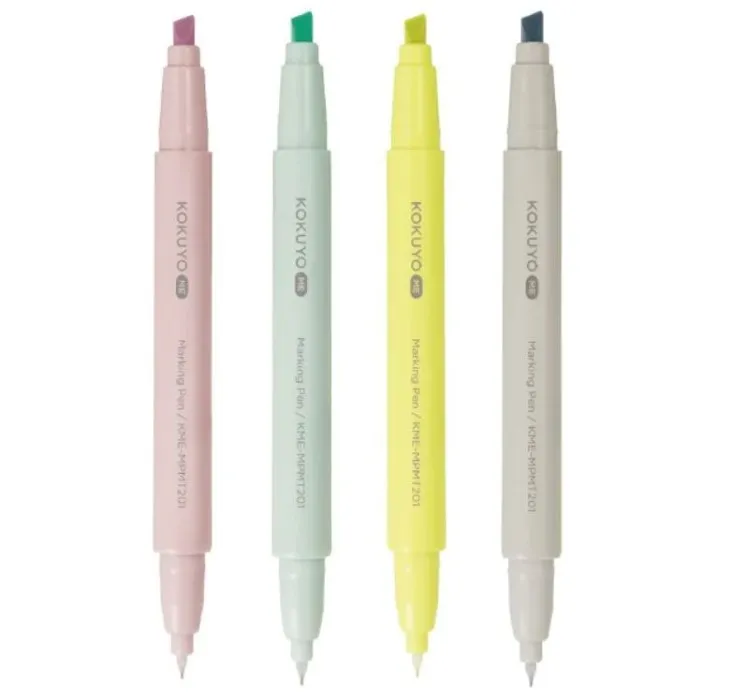 KOKUYO ME Mark+兩用螢光筆4入 歷史價格詳細信息