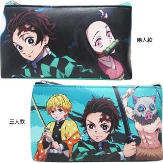 鬼滅之刃筆袋鉛筆盒收納袋皮質小方型款 912373/912374【小品館】 歷史價格詳細信息