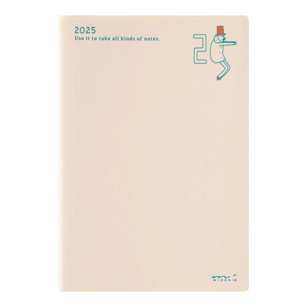 MIDORI POCKET DIARY 2025手帳長形(月間) 歷史價格詳細信息