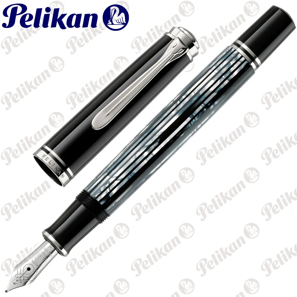 百利金M605限量綠白條紋鋼筆 歷史價格詳細信息