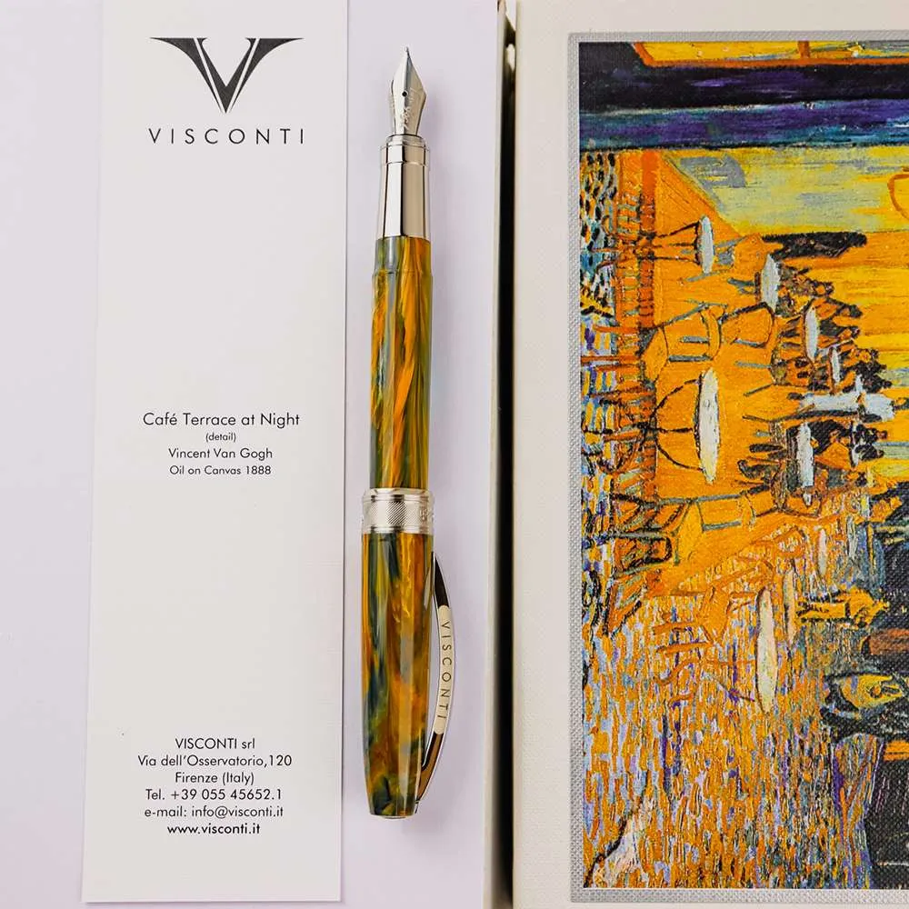 VISCONTI  梵谷系列 名畫  Portrait Blue自畫像 鋼筆 歷史價格詳細信息