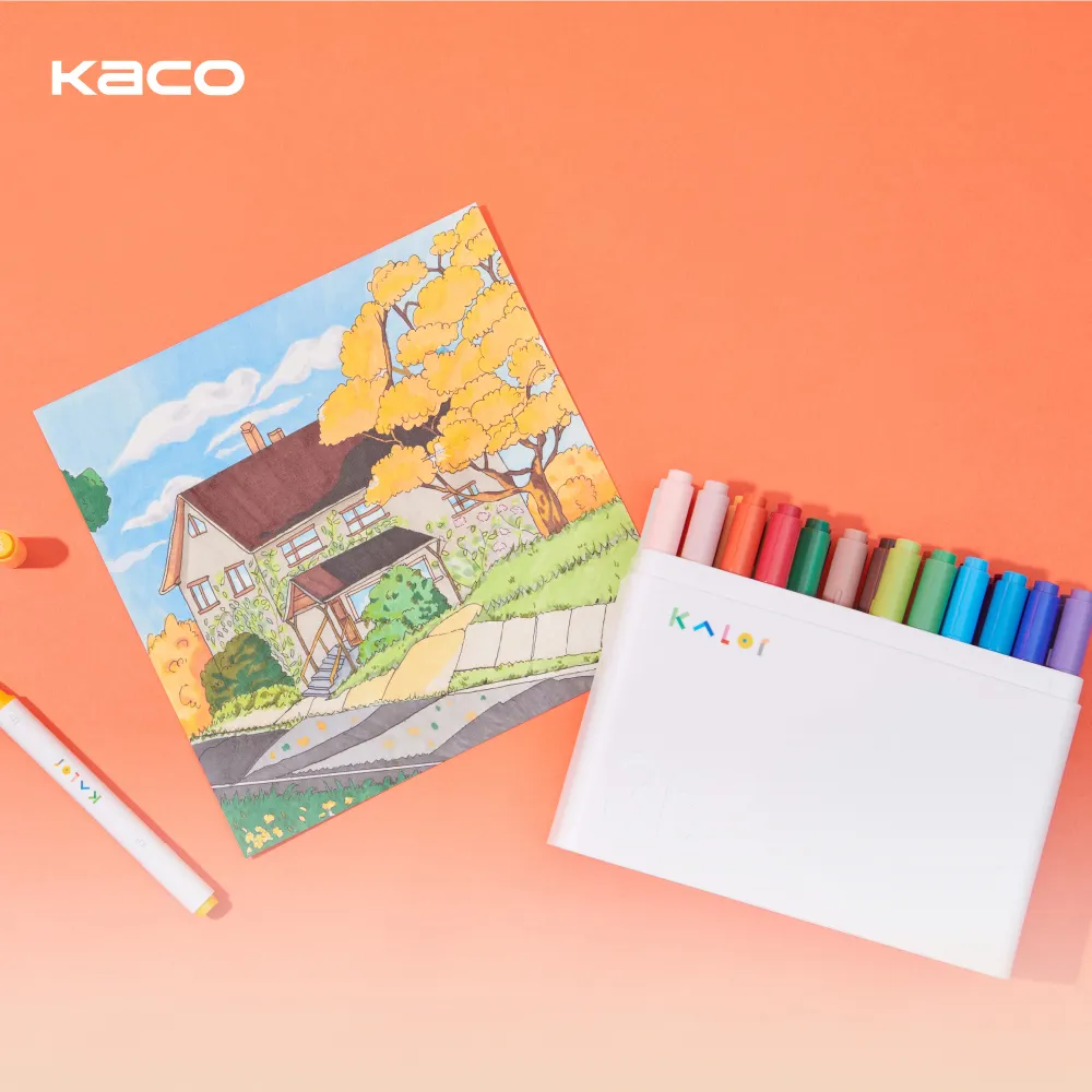 【KACO】KALOR綺采 36色可水洗雙頭柔繪筆套組 (台灣現貨) 可水洗 彩繪筆 顏色筆 軟頭筆 手帳筆 畫筆 繪畫 歷史價格詳細信息