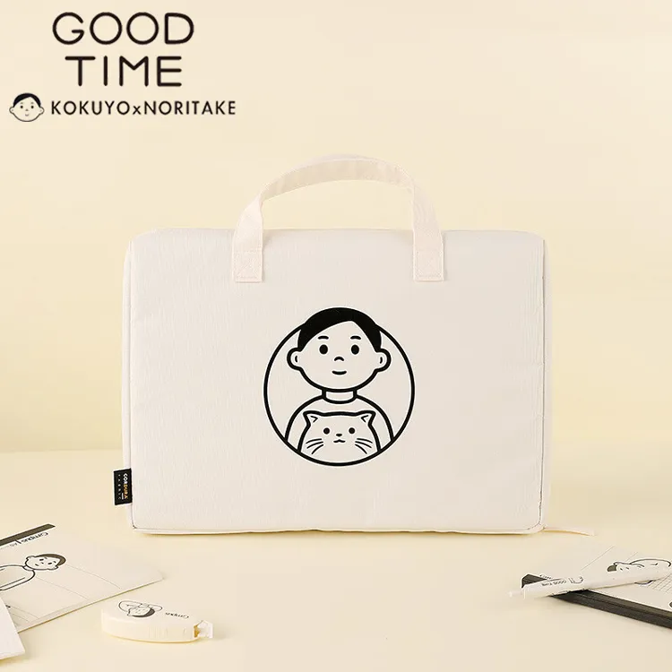 KOKUYO Noritake聯名筆電收納手提包-白 歷史價格詳細信息