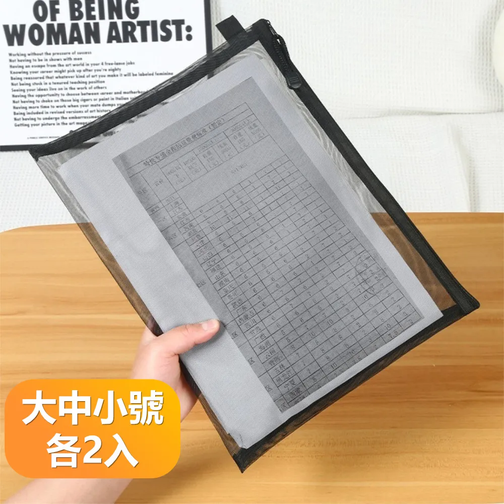 簡約透明網紗A5文件收納袋(1入) 款式可選 【小三美日】DS013530 歷史價格詳細信息