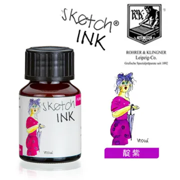 德國 Rohrer & Kingner《Sketch Ink 速寫墨水》Jule / 暗紅 / 50ml 歷史價格詳細信息