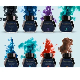 法國Waterman鋼筆墨水*黑藍色 歷史價格詳細信息