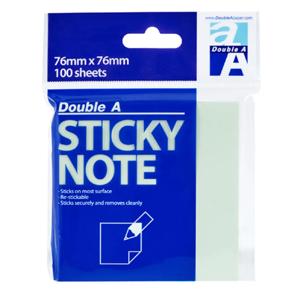 Double A 可再貼便條紙/本76*76mm(12本/盒)(粉紅) 歷史價格詳細信息