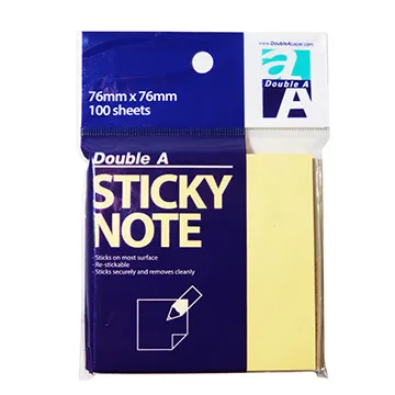 Double A 可再貼便條紙/本76*76mm(12本/盒)(粉紅) 歷史價格詳細信息