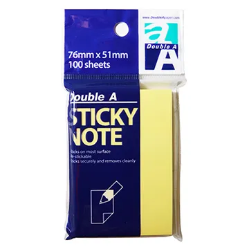 Double A 可再貼便條紙/本76*76mm(12本/盒)(粉紅) 歷史價格詳細信息