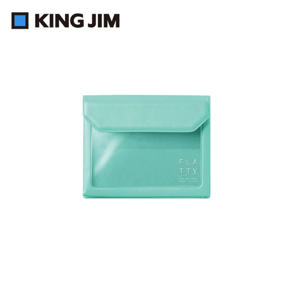 【KING JIM】5356 FLATTY 紅色 多用途收納袋(名片尺寸) 歷史價格詳細信息