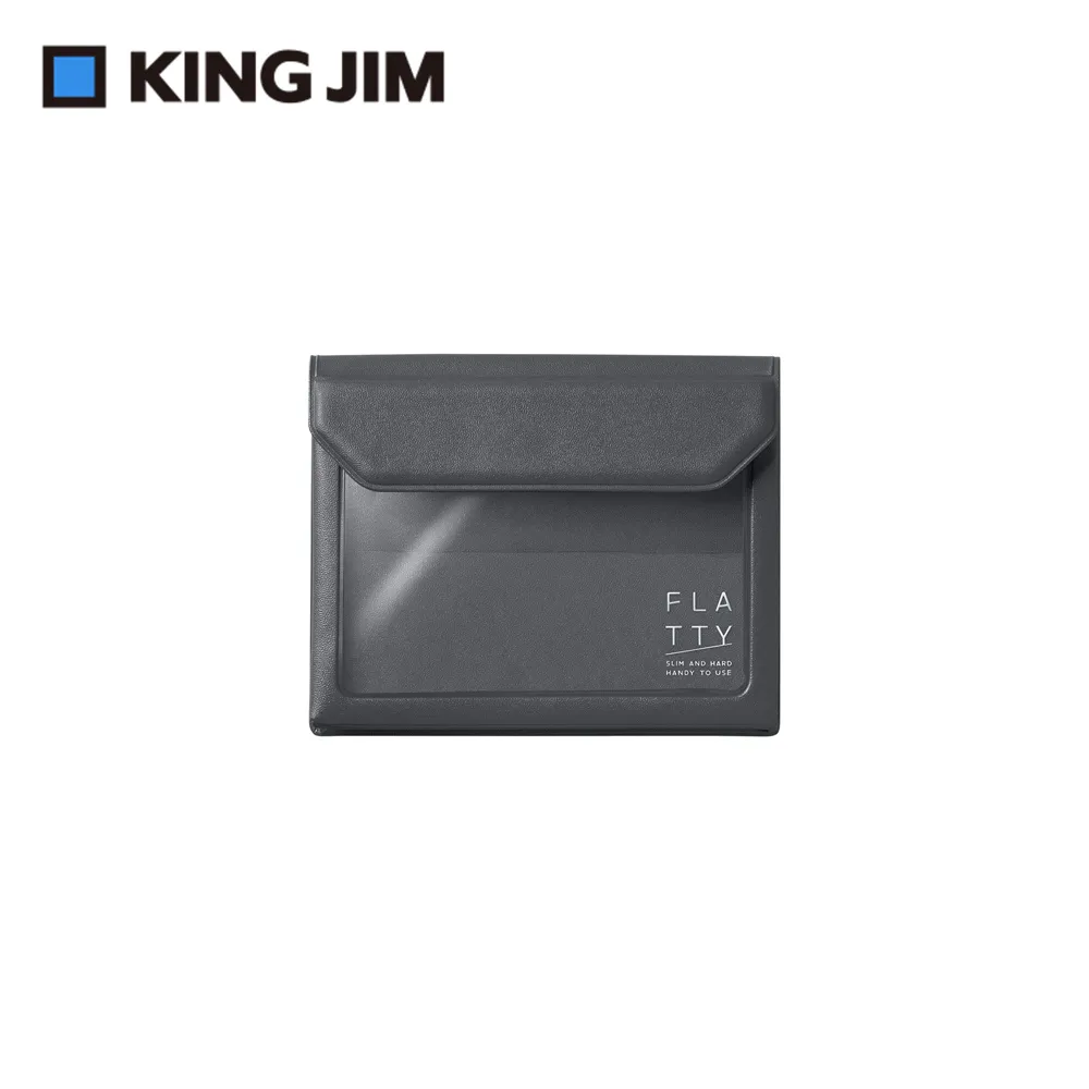 【KING JIM】5356 FLATTY 紅色 多用途收納袋(名片尺寸) 歷史價格詳細信息