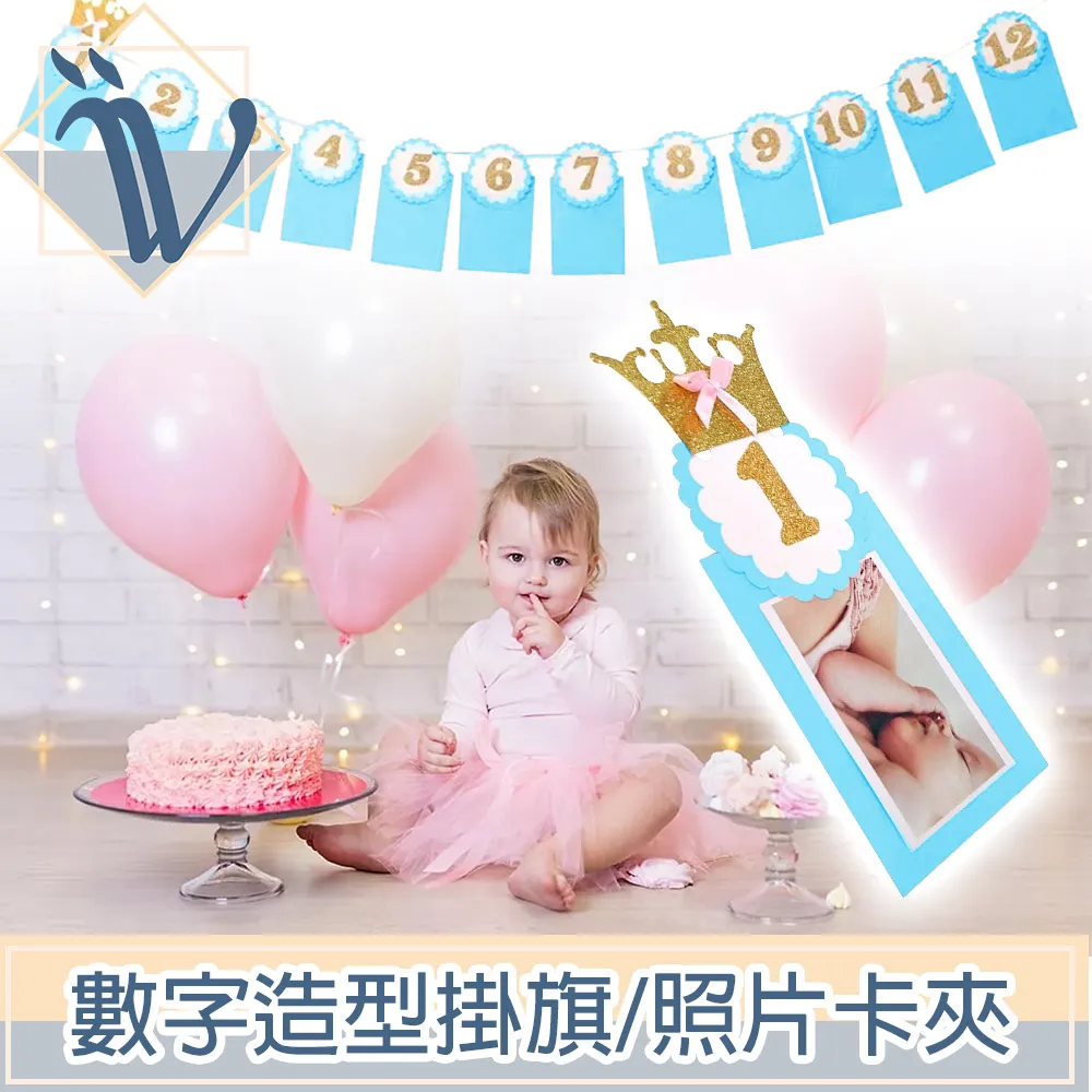 Viita 生日慶祝節日派對造型掛旗佈置套組 字母/氣球/森林動物款 歷史價格詳細信息