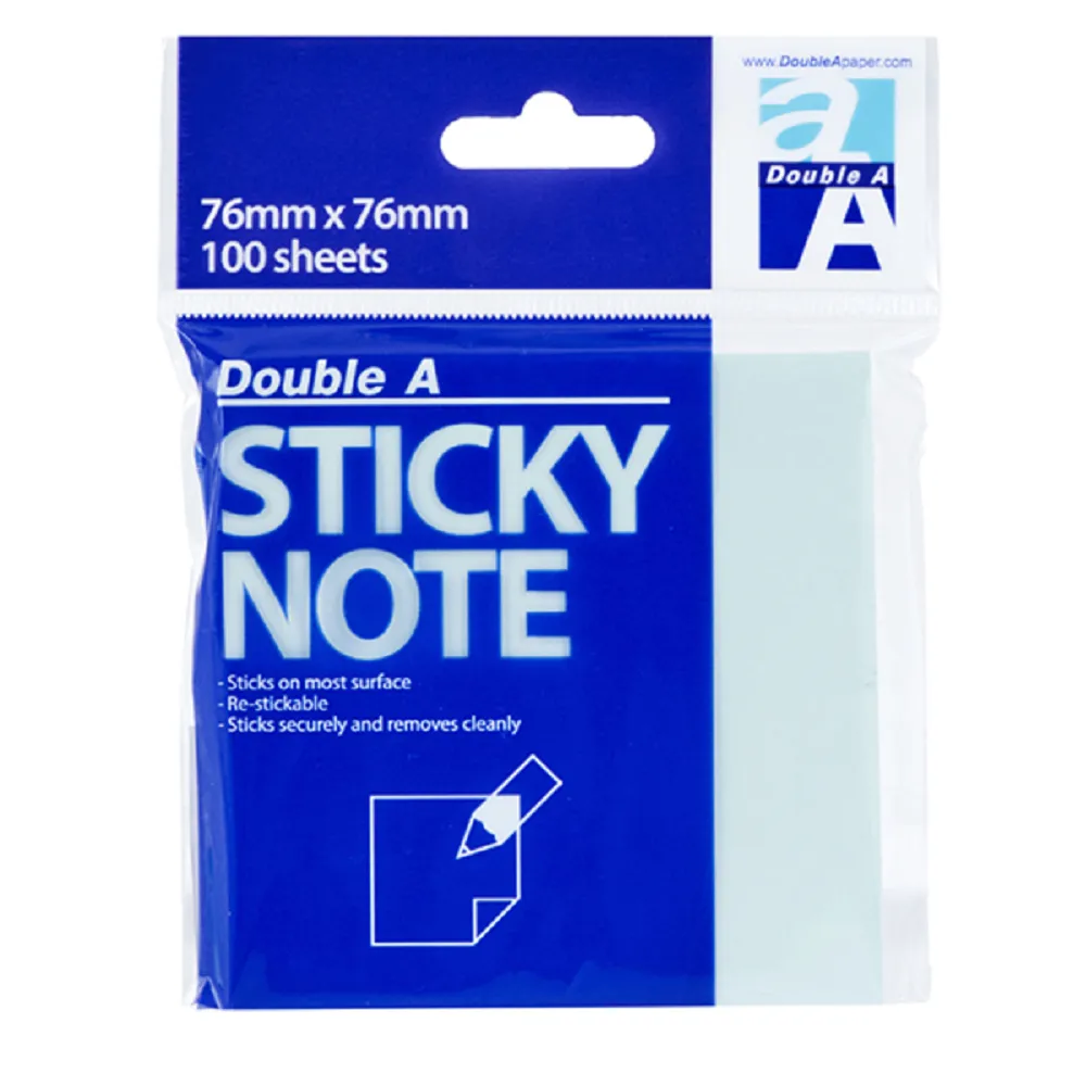 Double A 可再貼便條紙/本76*76mm(12本/盒)(粉紅) 歷史價格詳細信息