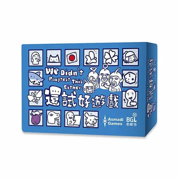 【Gokids 桌遊】試個好遊戲 We didn t playtest this at all 歷史價格詳細信息