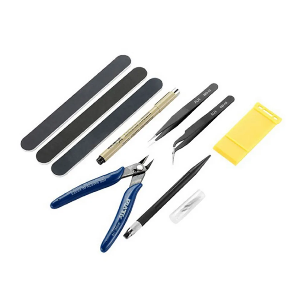 模型工具組 鋼彈模型鉗 工具剪 拼裝剪 打磨器 (43件達人組合款) 歷史價格詳細信息