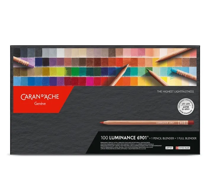 CARAN d’ACHE LUMINANCE 6901&reg;卡達專業系列極致油性20色色鉛筆*6901.720 歷史價格詳細信息