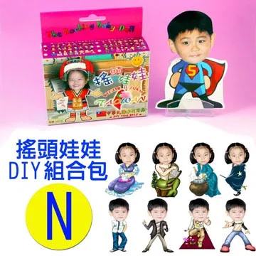 專利相片搖頭娃娃DIY包-O款 歷史價格詳細信息