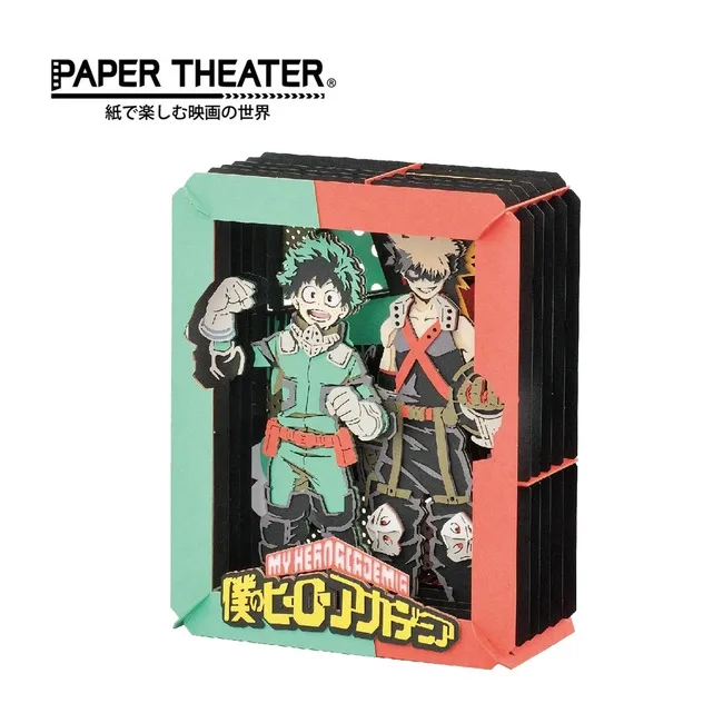 【日本正版】紙劇場 我的英雄學院 紙雕模型 立體模型 爆豪勝己 PAPER THEATER - 514266 歷史價格詳細信息