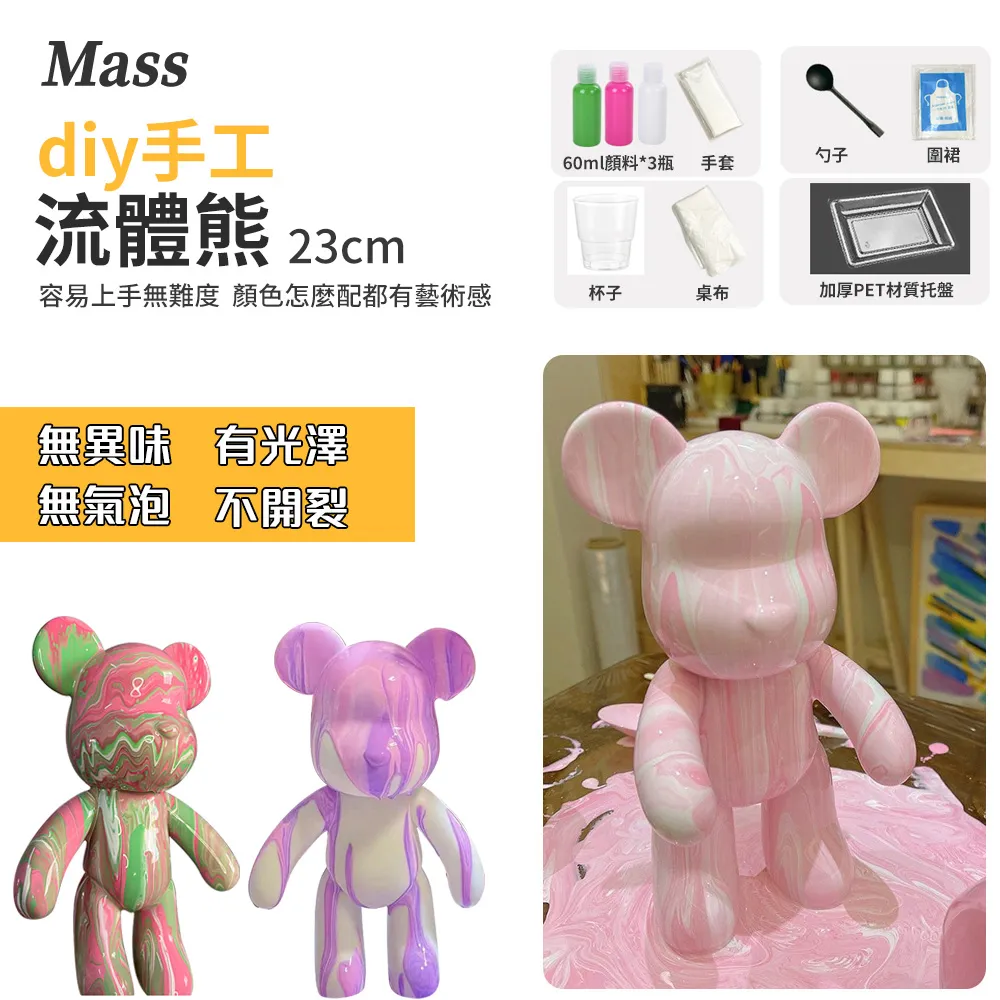 流體熊 暴力熊鑰匙圈 新款XX眼漸變色酷小熊鑰匙扣鑰匙套家用大號門禁卡套電動車鎖套-欣鑫百貨 歷史價格詳細信息