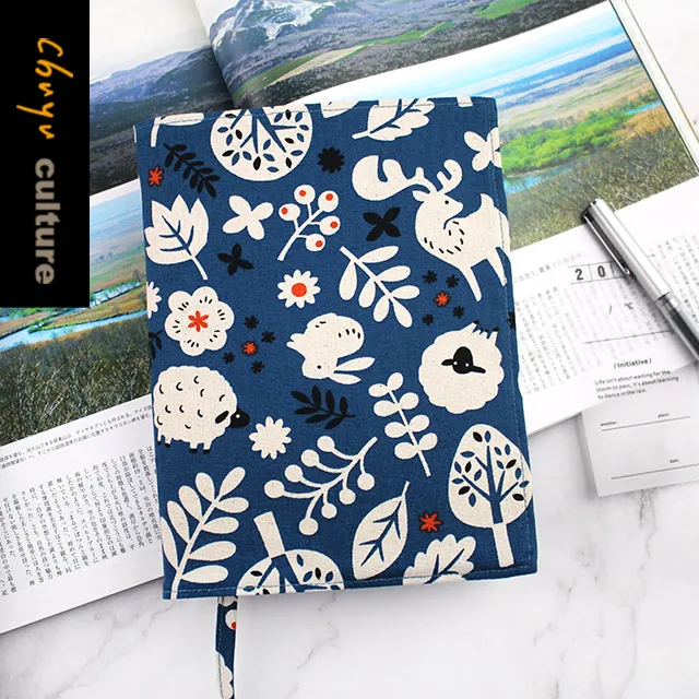 A5可調式棉麻布書衣－紫藍花【金石堂】 歷史價格詳細信息