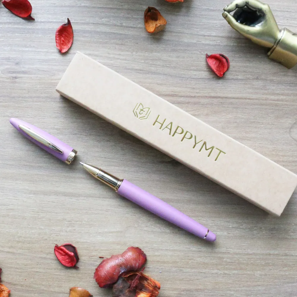 HAPPYMT開心鋼珠筆-焦茶金夾-免費客製化刻字 歷史價格詳細信息