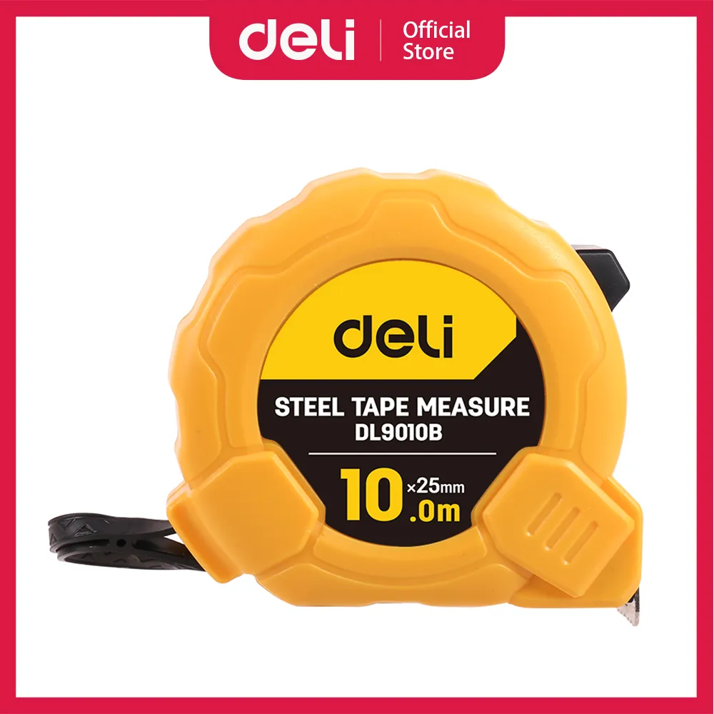 【Deli得力】10mx25mm鋼捲尺(EDL9010B) 歷史價格詳細信息