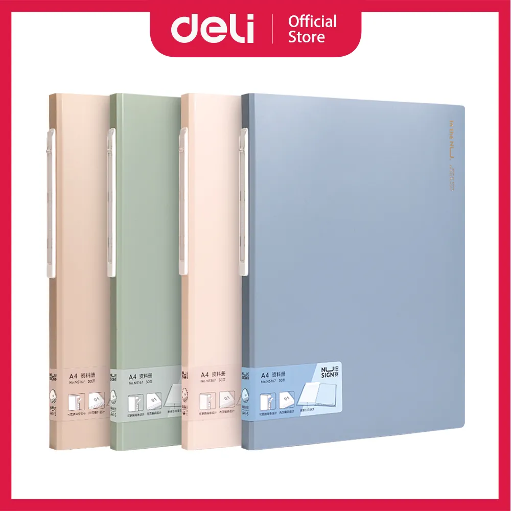 得力Deli NU SIGN 資料夾/ENS190/40頁/A4/白色/粉色｜史泰博 歷史價格詳細信息