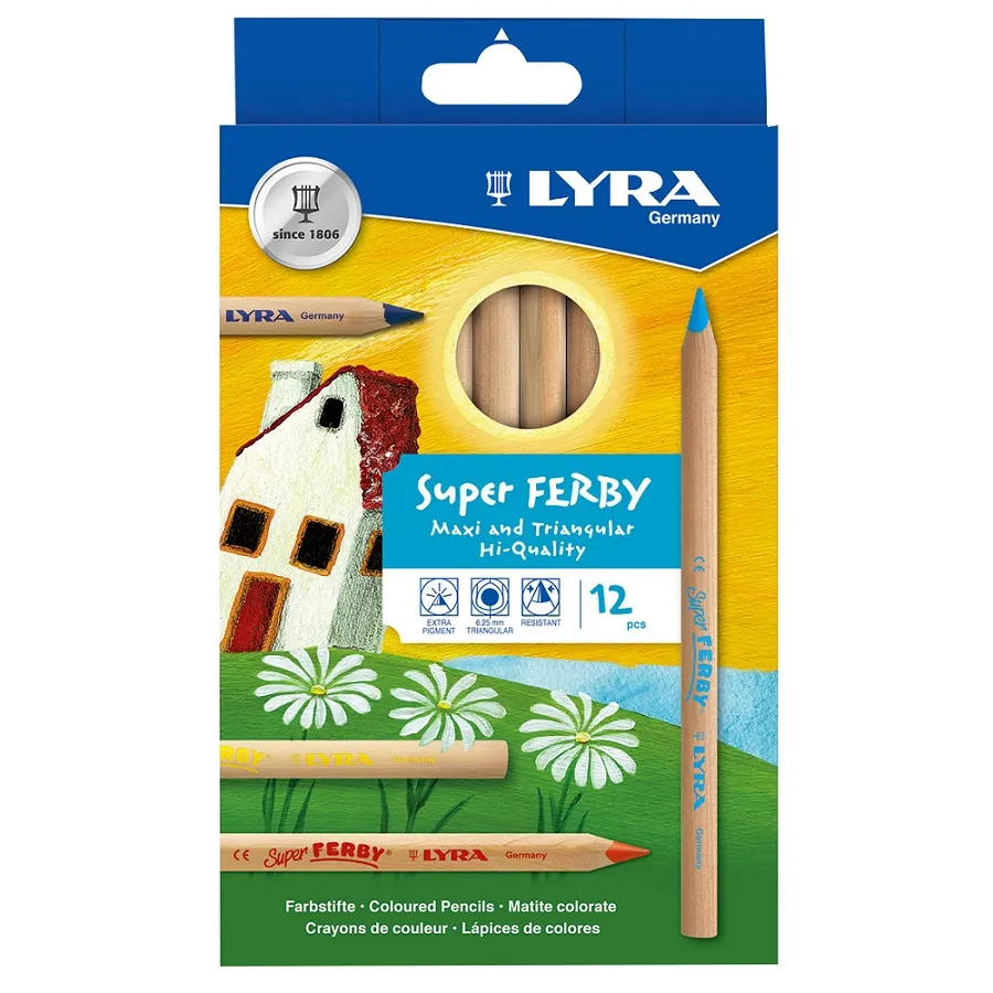 【德國LYRA】三角原木色鉛筆(12cm) 彩色筆 色鉛筆 兒童畫畫（LAVIDA官方直營） 歷史價格詳細信息