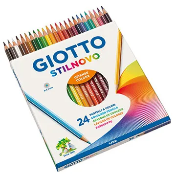 【GIOTTO】STILNOVO 學用六角彩色鉛筆（12色+24色） 歷史價格詳細信息