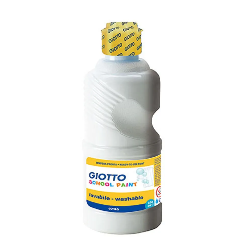 【GIOTTO】可洗式兒童顏料250ml（單罐，白/黃/紅/桃紅/綠/藍/黑/棕..等8色） 歷史價格詳細信息