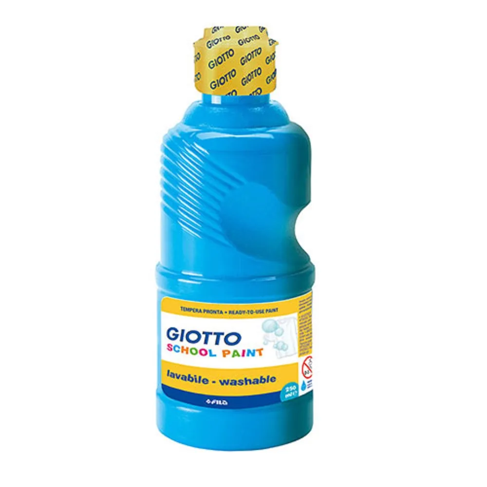【GIOTTO】可洗式兒童顏料250ml（單罐，白/黃/紅/桃紅/綠/藍/黑/棕..等8色） 歷史價格詳細信息