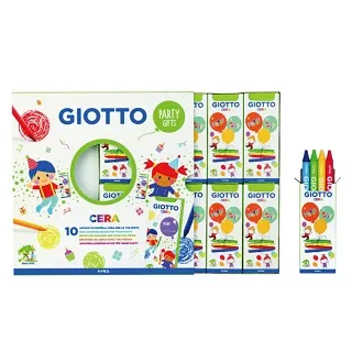 【義大利GIOTTO】派對禮物分享盒(12入)-可洗式彩色筆 繪畫用品 畫畫 禮盒組 彩色筆｜童趣生活館總代理 台灣現貨 歷史價格詳細信息
