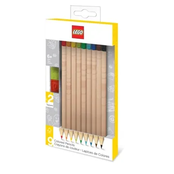 LEGO 積木彩色筆-混色 (9入)【必買站】樂高文具系列 歷史價格詳細信息